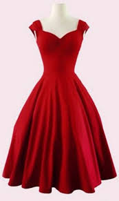 Retro Sweetheart Neck Solid Color Sleeveless Dress For Women Vintage Dresses Cute Dresses Fashion