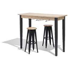 decoration mobilier jardin et idees cadeaux gifi mange debout table haute mange debout decoration salon parquet
