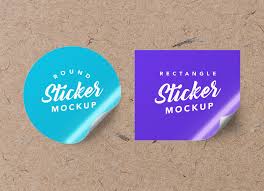 The best sticker mockup is a great choice to decorate any kind of crafts or art and fun projects. Free Textured Round Rectangle Sticker Mockup Psd Business Card Mock Up Mockup Rounded Rectangle