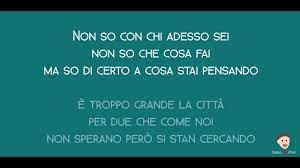 Ma so di certo a cosa stai pensando. E Penso A Te Lucio Battisti Cover Con Testo Youtube