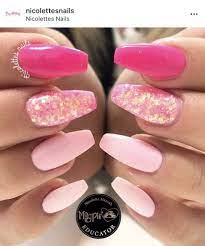 Pink Monochromatic Nails Nails Monochromatic Nails Pink Monochromatic Nails