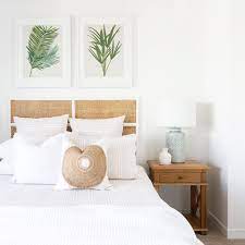 Bed headboards have changed, bringing new materials and design ideas into modern bedroom decor. 27 Dreamy Coastal Bedroom Decor Ideas Coastal Bedroom Decorating Coastal Master Bedroom Beachy Bedroom