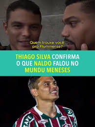 Naldo Benny falou no "MunDu Meneses" e agora foi tirar a "prova viva".  Confere aí, fã de esportes! 😱🔥 #MunDuMeneses #Flu #Fluminense  #ThiagoSilva #Naldo #futebol #tiktokesportes