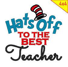 Hats Off To The Best Teacher Instant Download Machine Etsy Teacher Appreciation Quotes Best Teacher Teachers Day Drawing