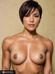 Adult sex teen blonde female muscular flat ass tits red lips jumps with  heart shaped pussy | Pornify – Free AI Porn Generator