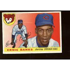 Find rookies, autographs, and more on comc.com. 1955 Topps Baseball Card 28 Ernie Banks 2nd Card
