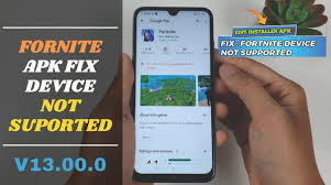 Fortnite battle royale is so big that even your grandmother knows its name and at least one television network presented a primetime review. How To Install Fortnite Apk Fix Device Not Supported For Redmi Note 8 V13 00 0 Gsm Full Info