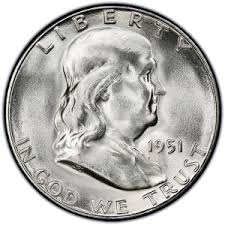 franklin half dollar pcgs coinfacts