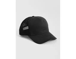 Mens Black Trucker Hat