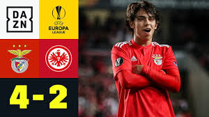 Uma personagem mística e mítica da história do benfica. Joao Felix Mit Gala Abend Benfica Lissabon Eintracht Frankfurt 4 2 Uefa Europa League Dazn Youtube