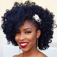Still, black women, in particular, look absolutely stunning with creative shaved hairstyles. Afro Wedding Hairstyles For Black Women Afro Wedding Hairstyles Natural Wedding Hairstyles Natural Hair Styles
