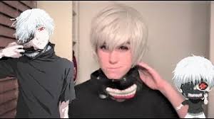 Couturebridal 2 pack tokyo ghoul kaneki anime halloween face props, novelty tokyo_ghoul ken_kaneki face_mask reusable dustproof washable 5 layer shiled replaceable two filters. Kaneki Ken Tokyo Ghoul Cosplay Makeup Tutorial Youtube