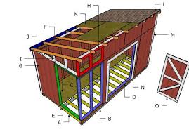 We include all sizes like 4×8, 10×12, 12×16 storage shed plans with pdf. Lean To Roof Plans Free Novocom Top