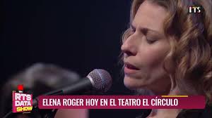 ELENA ROGER EN EL TEATRO EL CÍRCULO