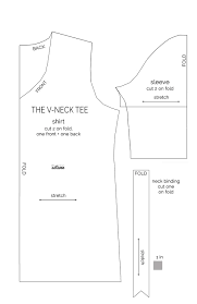 Measure a v from the shoulder seams down to a point on the front of the garment. How To Make A V Neck T Shirt Sewing Pattern And Tutorial It S Always Autumn Shirt Sewing Pattern T Shirt Sewing Pattern Sewing Tshirt