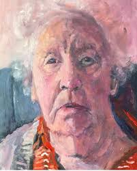 Just finished a very personal portrait, my Mum. I painted this from a very  dull and worn photograph that was taken in 1929 when she was seventeen. So  her image lives on