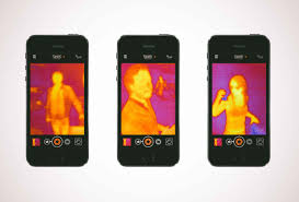 No smartphone today has thermal sensors. This Thermal Imaging Iphone App Will Make You Feel Like A Secret Agent Airows