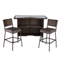 Check spelling or type a new query. Hampton Bay Beverly 3 Piece Patio Bar Set Patio Bar Set Outdoor Patio Bar Sets Outdoor Bar Furniture