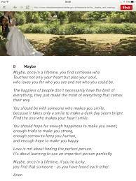 Maybe Wedding Reading Maybe Once In A Lifetime Wedding Poems Wedding Readings Wedding Music Playlist