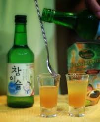 Soju And Passionfruit Cocktail Soju Cocktail Cocktail Recipes Easy Soju Drinks