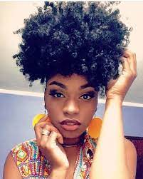 How To Make Afro Curls At Home Afro Curls Medium Natural Hair Styles Natural Hair Styles For Black Women