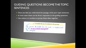 Ib Literature Sl Paper 1 Guided Literary Response Youtube