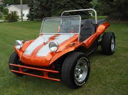 Randy From Angola Indiana Skittles Orange And Silver Stripe Metalflake 1970 Vw Dunebuggy Beach Buggy Dune Buggy Buggy