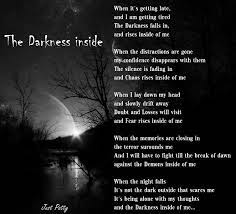 The Darkness Inside Poems Dark Dark Love Quotes Demonic Quotes