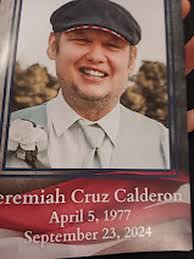 Jeremiah Calderon Obituary (2024)