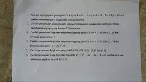 Apa yang dimaksud dengan lembaga keuangan ? Soal Dan Pembahasan Ujian Akhir Semester Uas Geometri Analitik Datar Mathcyber1997