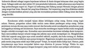 Ujian nasional tetap harus dilaksanakan. Contoh Essay Yang Baik Untuk Beasiswa