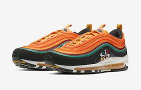 Black And Yellow Air Max 97 Nike Air Max 97 Sunburst Ck9399 001 Release Info Sneakerbardetroit Com Nike Air Max Nike Air Max 97 Air Max 97