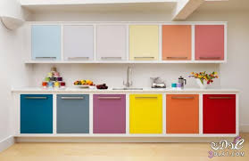اروع المطابخ الملونة مجموعة من ديكورات المطابخ تصاميم مطابخ بالوان جميلة Colorful Kitchen Decor Kitchen Cabinet Remodel Kitchen Design Color