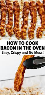 How To Cook Bacon In The Oven So Easy In 2020 Bacon In The Oven Cooking Paleo Recipes Easy