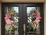 Split Christmas Wreath For Double Doors