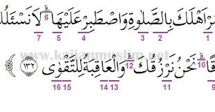 Arti surat thaha ayat 41: Materi Hukum Tajwid Surat Thaha Ayat 132 Dalam Al Quran