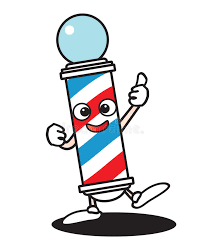 Barber Pole Cartoon Stock Vector Illustration Of Typical 11073048