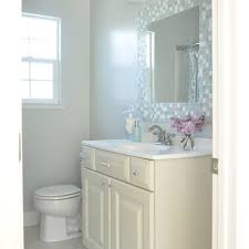 Skip the foggy glass or dark curtain, and opt for glass doors. Best Colors To Use In A Small Bathroom Home Decorating Painting Advice