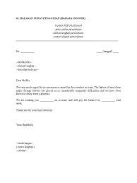 Maybe you would like to learn more about one of these? Balasan Surat Penagihan Bahasa Inggris