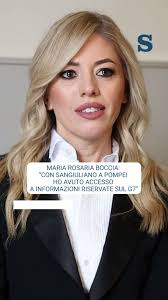 Maria Rosaria Boccia: Access to Confidentional Information