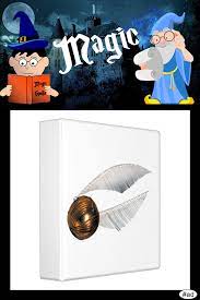 Harry Potter Spell Golden Snitch 3 Ring Binder Zazzle Com Harry Potter Spell Golden Snitch Potter