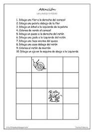 Juegos para el primer grado y segundo grado en las edades de 6 y 7 años de edad; 21 Ideas De Seguir Instrucciones Actividades Escolares Actividades Actividades Para Preescolar