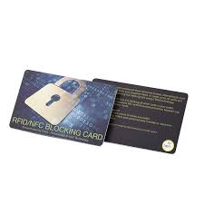 One solution is to place aluminium foil inside your wallet to protect yourself from rfid hijacks. Ultra Thin 0 9 Mm Thickness Protect Credit Card Safety Rfid Blocking Card Buy Rfid Blocking Card Thin Rfid Blocking Card Anti Scan Credit Card Product On Alibaba Com