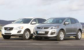 R4 2.3 163 km r4 2.3 mzr. Mazda Cx 7 Gegen Volvo Xc60 Im Vergleichstest Autozeitung De