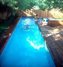 For this reason, most above ground pools are on the shallow side, and they tend to be smaller. Lap Pool And Spa Plans Diy In Ground Pool Digital Plans Etsy