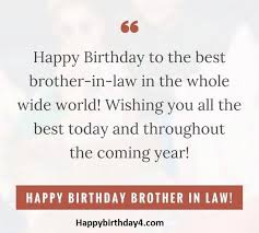 Maybe you would like to learn more about one of these? Top 20 Happy Birthday Wishes For Brother In Law Message For Day