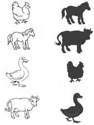 Animal Shadow Matching Worksheet 2 Preschool Shadows Animal Worksheets Preschool Activities