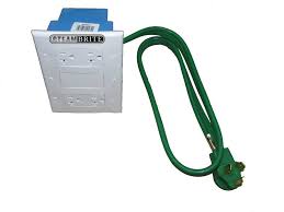 I'll pull the two circuits into a jbox and branch off leaving room in the conduit for a future circuit. Electrical Converter 10 30p 230 Volt 3 Wire Prong 30 Amp To 120 Volt 5 20r 25 Amp Breakers 2 Gang 4 Outlets Adapter 20181212