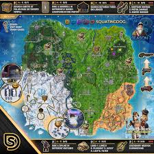 Fortnite semaine 5 carte au tresor. Fortnite Season 7 Week 3 Challenges List Cheat Sheet Locations Solutions Mundotrucos