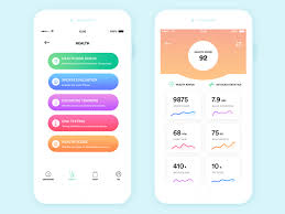 Health Mobile Dashboard By Thangakumaran On Dribbble